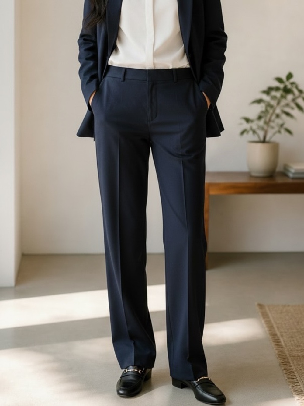 Banana Republic Black Logan Pants